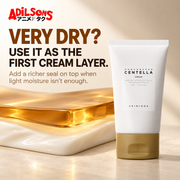 VERY DRY? USE IT AS THE FIRST CREAM LAYER. Add a richer seal on top when light moisture isn’t enough.