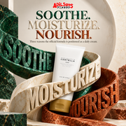 SOOTHE. MOISTURIZE. NOURISH. Three reasons the official formula is positioned as a daily cream.