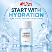 Adilsons Beauty ad for SKIN1004 Hyalu-Cica Brightening Toner 30 ml: Hydration starts right after cleansing