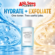Adilsons Beauty ad for SKIN1004 Hyalu-Cica Brightening Toner 30 ml: Hydration and exfoliation in one step