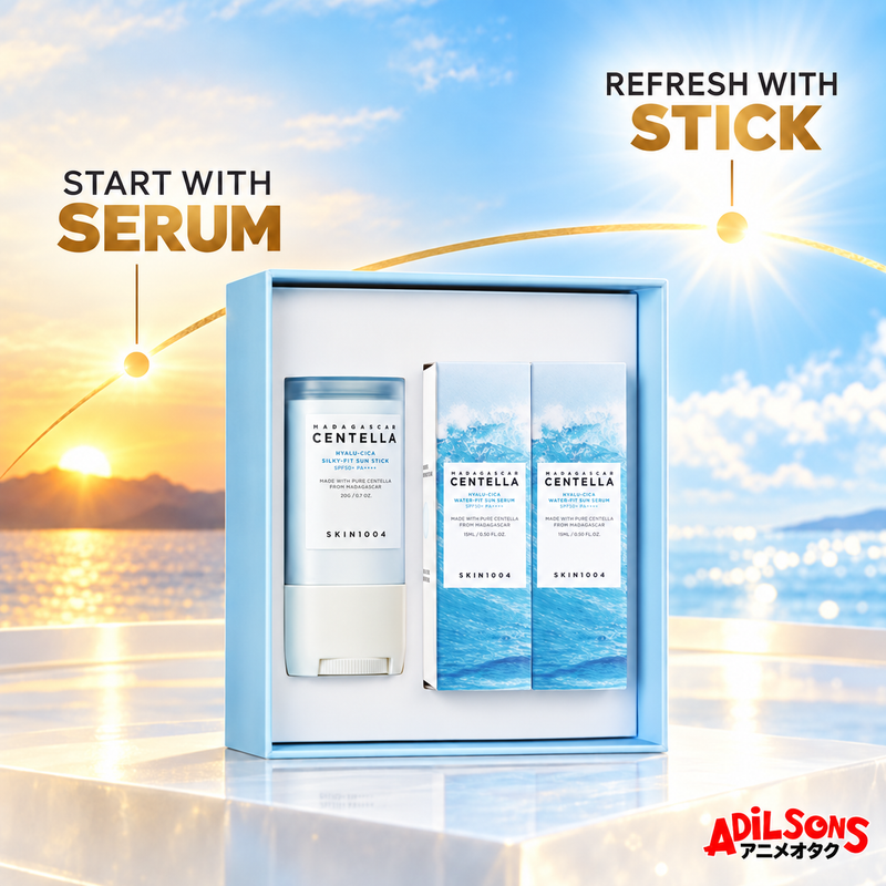 SKIN1004 Hyalu-Cica Sunsational Kit ad 2: Morning-to-midday system