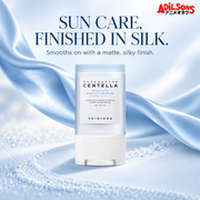 SKIN1004 Hyalu-Cica Silky-Fit Sun Stick 20g creative: matte silky finish.