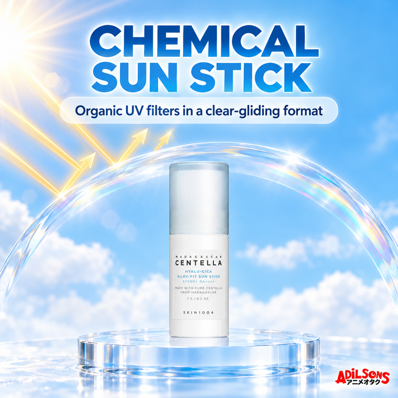 SKIN1004 Hyalu-Cica Silky-Fit Sun Stick 7g ad: Chemical Sun Stick