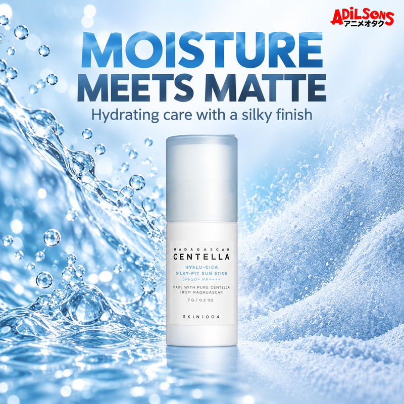 SKIN1004 Hyalu-Cica Silky-Fit Sun Stick 7g ad: Moisture Meets Matte