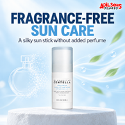 SKIN1004 Hyalu-Cica Silky-Fit Sun Stick 7g ad: Fragrance-Free Sun Care