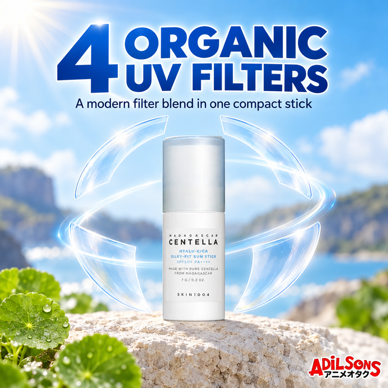 SKIN1004 Hyalu-Cica Silky-Fit Sun Stick 7g ad: 4 Organic Uv Filters