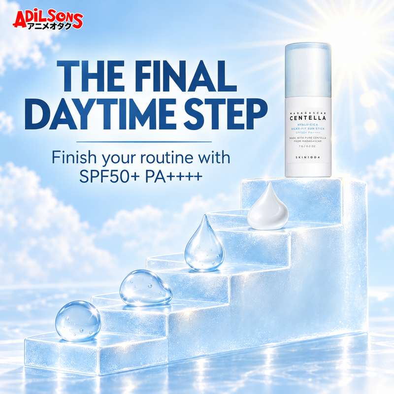 SKIN1004 Hyalu-Cica Silky-Fit Sun Stick 7g ad: The Final Daytime Step