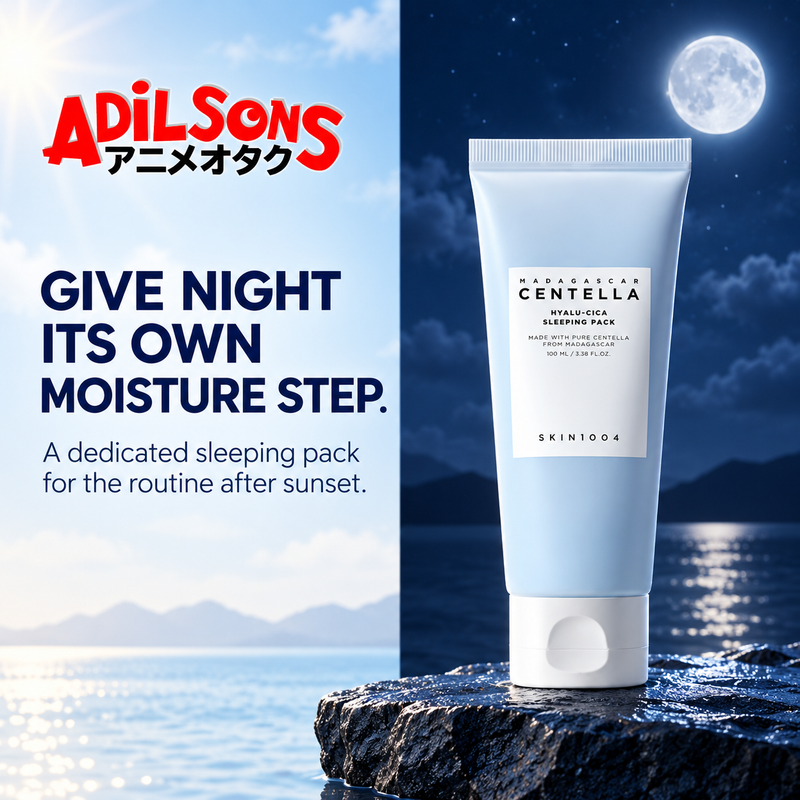 GIVE NIGHT ITS OWN MOISTURE STEP. A dedicated sleeping pack for the routine after sunset.