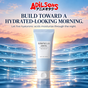 BUILD TOWARD A HYDRATED-LOOKING MORNING. Let five hyaluronic acids moisturize through the night.