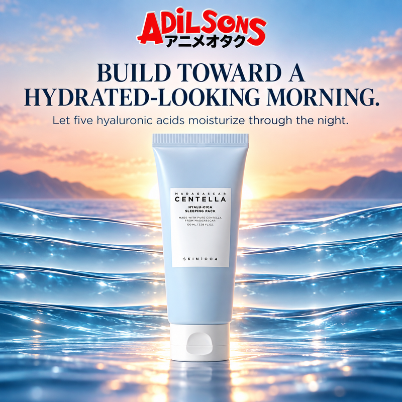 BUILD TOWARD A HYDRATED-LOOKING MORNING. Let five hyaluronic acids moisturize through the night.