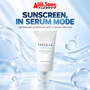Adilsons Beauty ad for SKIN1004 Hyalu-Cica Water-Fit Sun Serum 15 ml: Serum texture changes the sunscreen experience