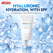 Adilsons Beauty ad for SKIN1004 Hyalu-Cica Water-Fit Sun Serum 15 ml: Hyaluronic acid hydration
