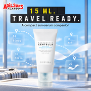 Adilsons Beauty ad for SKIN1004 Hyalu-Cica Water-Fit Sun Serum 15 ml: Flight-friendly mini size