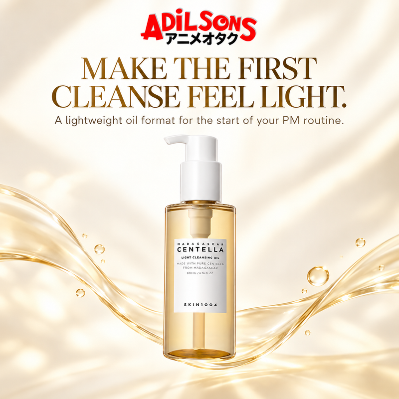 MAKE THE FIRST CLEANSE FEEL LIGHT. A lightweight oil format for the start of your PM routine.