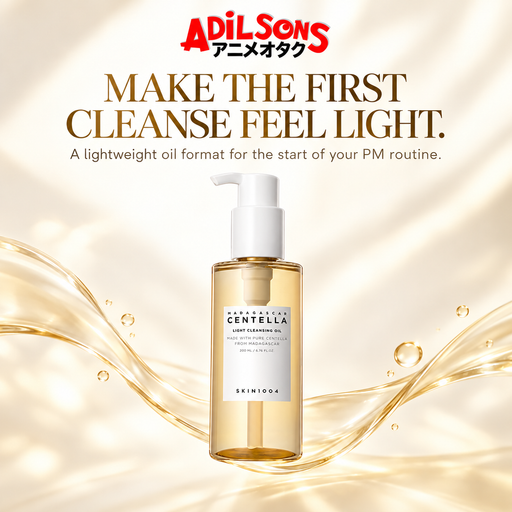 MAKE THE FIRST CLEANSE FEEL LIGHT. A lightweight oil format for the start of your PM routine.