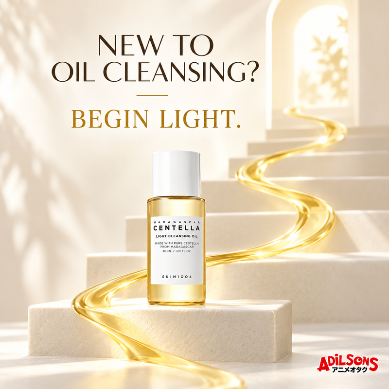 SKIN1004 Light Cleansing Oil 30ml ad 3: Beginner oil cleanser