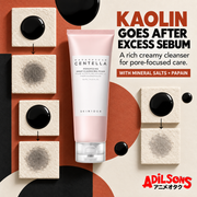 Kaolin targets excess sebum in a rich creamy pore cleanser.