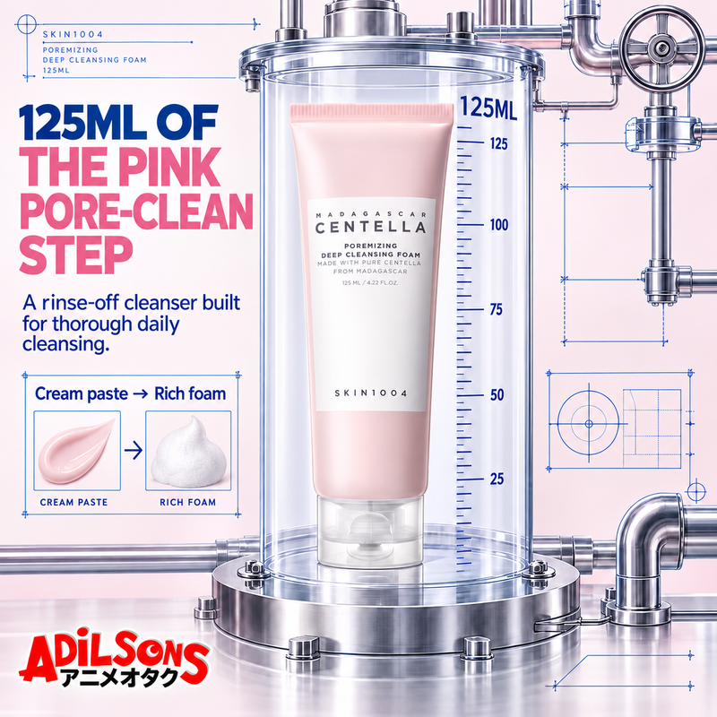 A 125ml rinse-off cleanser built for thorough daily cleansing.
