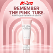 The memorable pink tube for Poremizing care in a rich creamy cleanser.