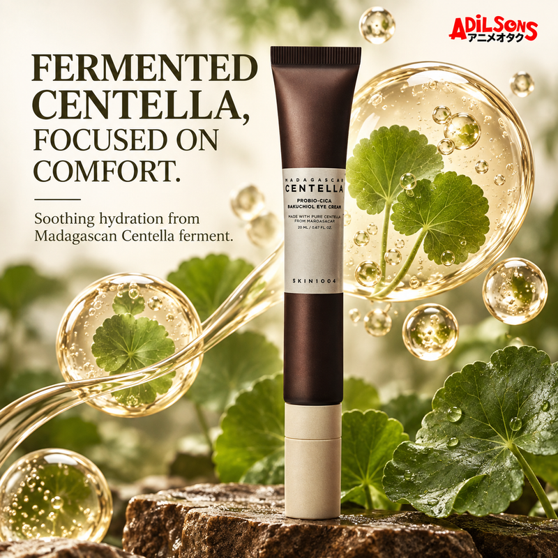 SKIN1004 Probio-Cica Bakuchiol Eye Cream 20ml creative: fermented Centella hydration.