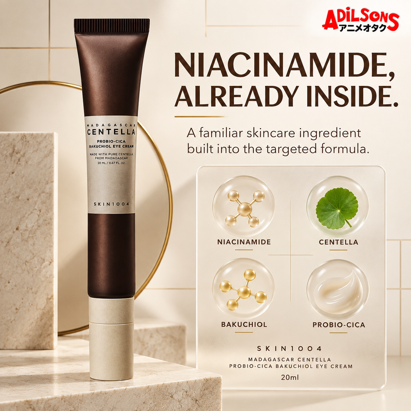 SKIN1004 Probio-Cica Bakuchiol Eye Cream 20ml creative: niacinamide inclusion.