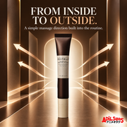 SKIN1004 Probio-Cica Bakuchiol Eye Cream 20ml creative: inside-to-outside application direction.