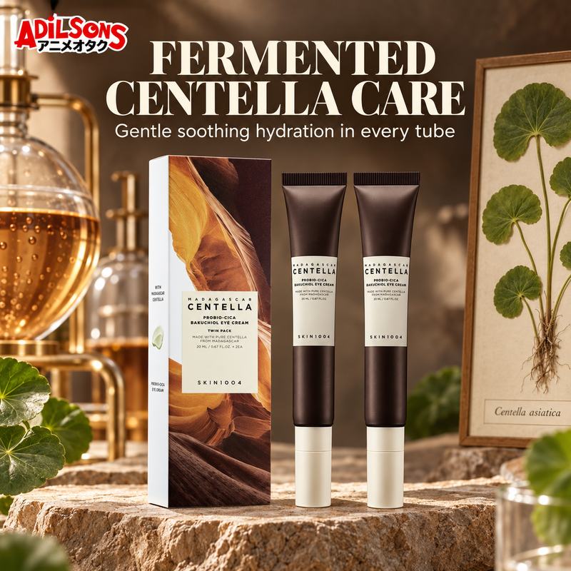 Adilsons Beauty ad for SKIN1004 Probio-Cica Bakuchiol Eye Cream twin pack: Fermented Centella