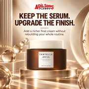 KEEP THE SERUM. UPGRADE THE FINISH. Add a richer final cream without rebuilding your whole routine.