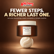 FEWER STEPS. A RICHER LAST ONE. Let one nourishing cream complete a simple routine.
