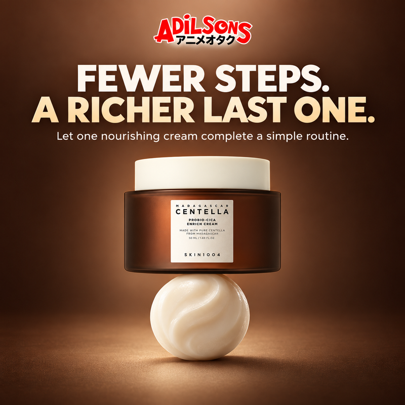 FEWER STEPS. A RICHER LAST ONE. Let one nourishing cream complete a simple routine.
