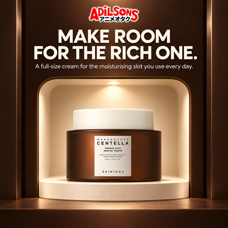 MAKE ROOM FOR THE RICH ONE. A full-size cream for the moisturising slot you use every day.