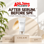 Adilsons Beauty ad for SKIN1004 Madagascar Centella Soothing Cream 30 ml: Correct layering gives shoppers a clear place for the product