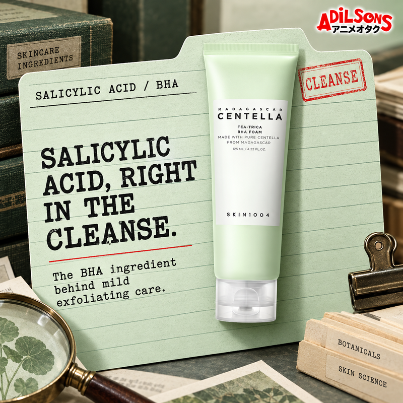 SKIN1004 Tea-Trica BHA Foam 125ml creative: salicylic acid inclusion.