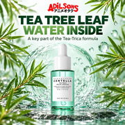 Adilsons Beauty ad for SKIN1004 Tea-Trica Relief Ampoule 30 ml: Tea Tree Leaf Water