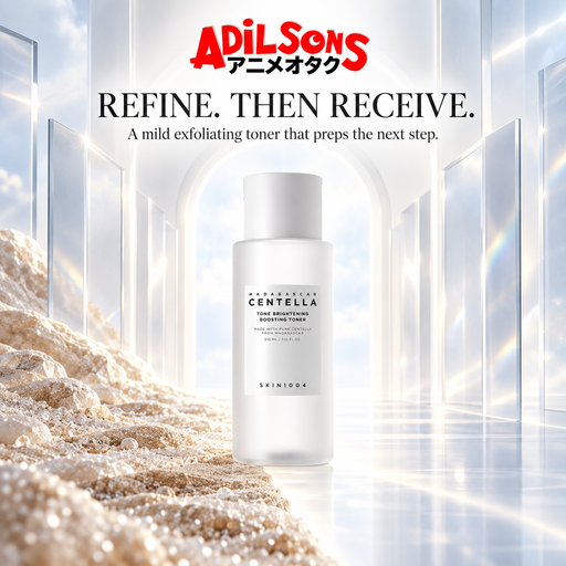 A mild exfoliating toner that refines and prepares the next routine step.