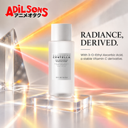 A toner with 3-O-Ethyl Ascorbic Acid, a stable Vitamin C derivative.