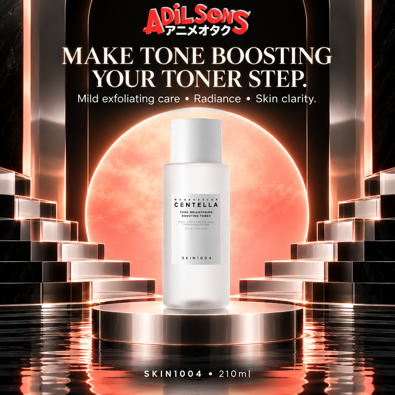 Mild exfoliating care, radiance and skin clarity in a 210ml toner.