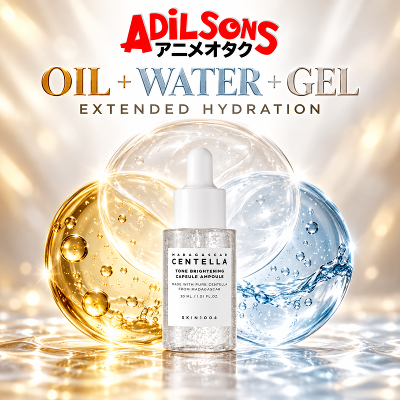 SKIN1004 Tone Brightening Capsule Ampoule 30ml ad 16: Oil-in-water gel hydration