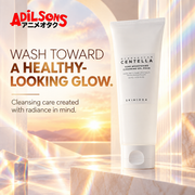 WASH TOWARD A HEALTHY-LOOKING GLOW. Cleansing care created with radiance in mind.