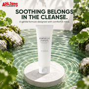 SOOTHING BELONGS IN THE CLEANSE. A gentle formula designed with comfort in mind.