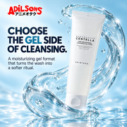 CHOOSE THE GEL SIDE OF CLEANSING. A moisturizing gel format that turns the wash into a softer ritual.