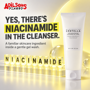 YES, THERE'S NIACINAMIDE IN THE CLEANSER. A familiar skincare ingredient inside a gentle gel wash.