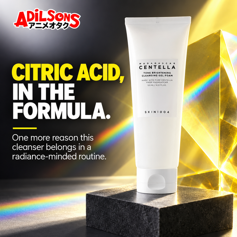 CITRIC ACID, IN THE FORMULA. One more reason this cleanser belongs in a radiance-minded routine.