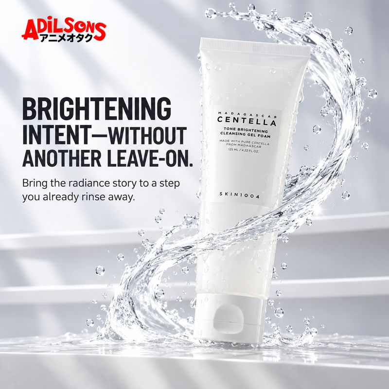 BRIGHTENING INTENT—WITHOUT ANOTHER LEAVE-ON. Bring the radiance story to a step you already rinse away.