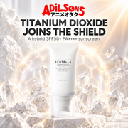 Adilsons ad for SKIN1004 Tone Brightening Tone-Up Sunscreen 50ml: TITANIUM DIOXIDE JOINS THE SHIELD