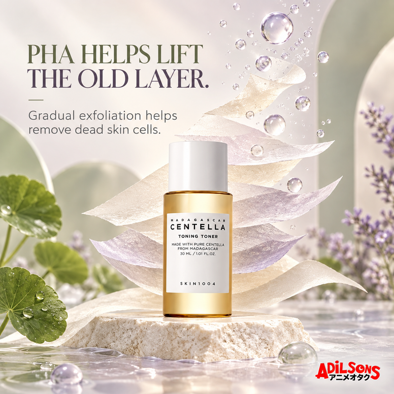 SKIN1004 Centella Toning Toner 30ml creative: dead-skin-cell removal.