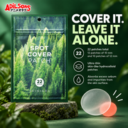 Adilsons Beauty creative for SKIN1004 Spot Cover Patch 22EA: COVER IT. LEAVE IT ALONE.