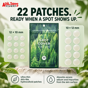 Adilsons Beauty creative for SKIN1004 Spot Cover Patch 22EA: 22 PATCHES. READY WHEN A SPOT SHOWS UP.