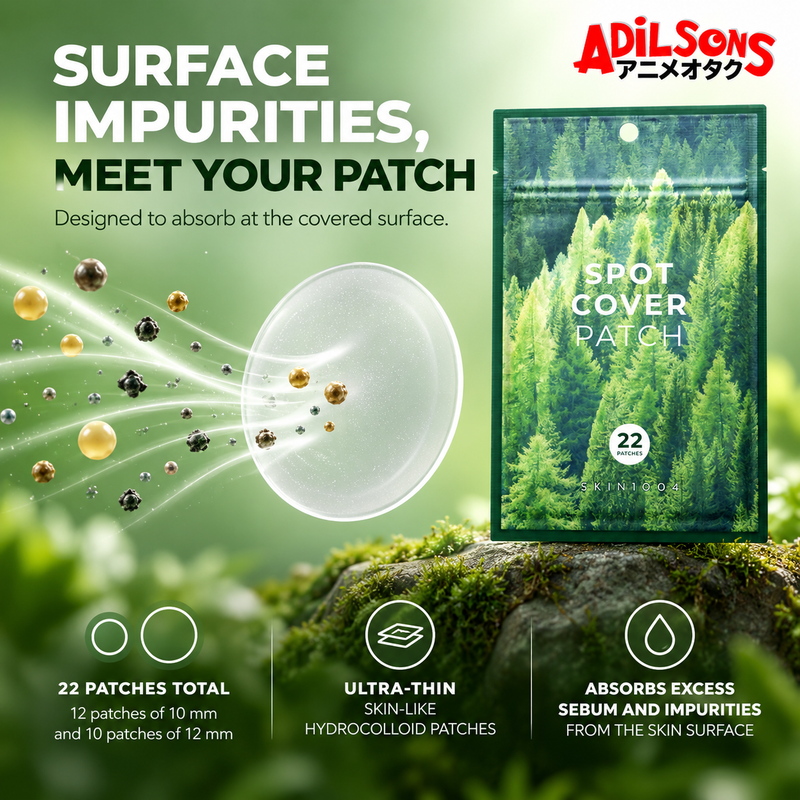 Adilsons Beauty creative for SKIN1004 Spot Cover Patch 22EA: SURFACE IMPURITIES, MEET YOUR PATCH