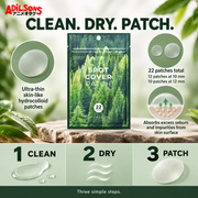 Adilsons Beauty creative for SKIN1004 Spot Cover Patch 22EA: CLEAN. DRY. PATCH.